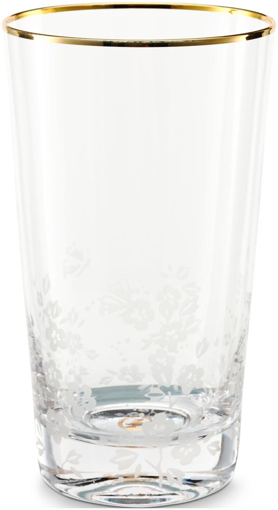 Pip Studio Longdrink Glass Blushng Birds Clear 330ml Bild 1