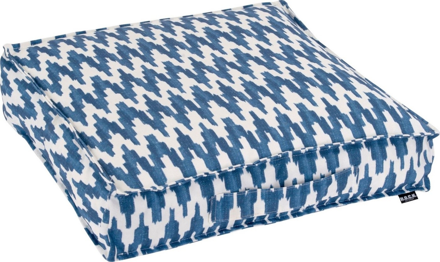 H.O.C.K. Sitzkissen Portal, mit Zick-Zack Muster Bild 1