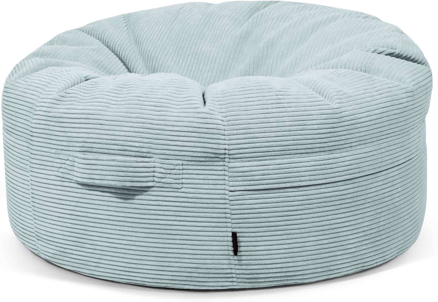 Sitzsack ‘Roll 105‘, Bezugstoff - Waves, 100% Polyester, Mint, 50x105x105 cm. Bild 1