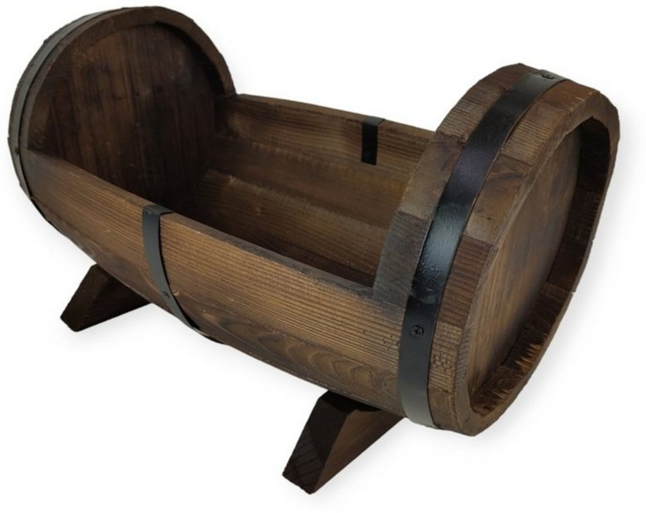 sesua Blumenkasten Holz Pflanzfässer massiv Blumentopf Pflanztopf Pflanzkasten Bild 1