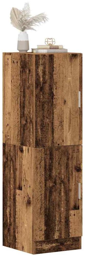 Küchenschrank Altholz-Optik 38x41,5x131,5 cm Holzwerkstoff Bild 1