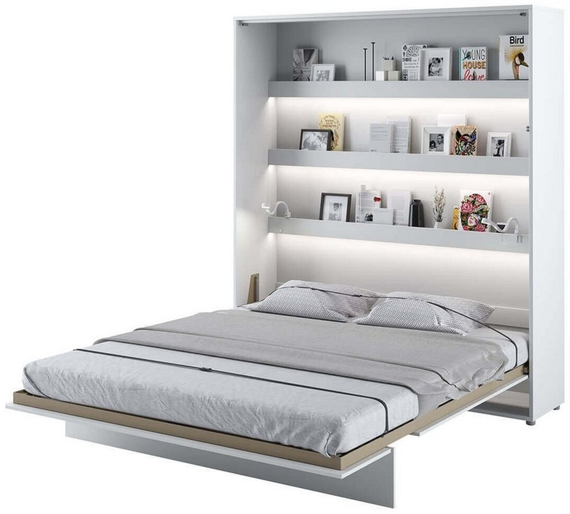 yourhouse24 Schrankbett Bed Concept Wandklappbett Vertikal Gästebett 90/120/140/160/180 cm Bild 1