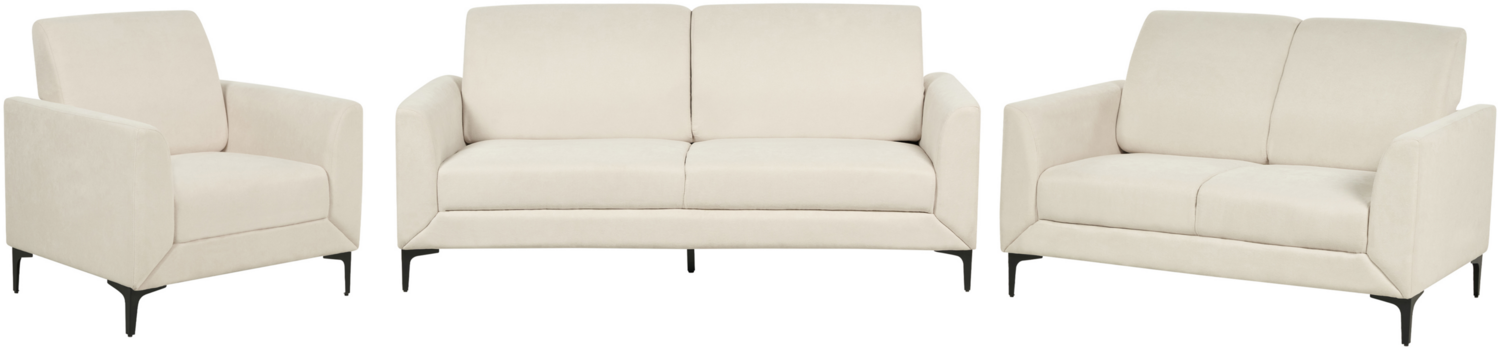 Sofa Set beige 6-Sitzer FENES Bild 1