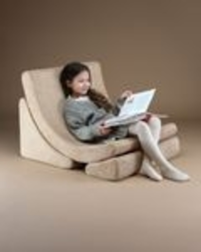 Wigiwama Moon Chair / Kindersessel Brown Sugar Bild 1