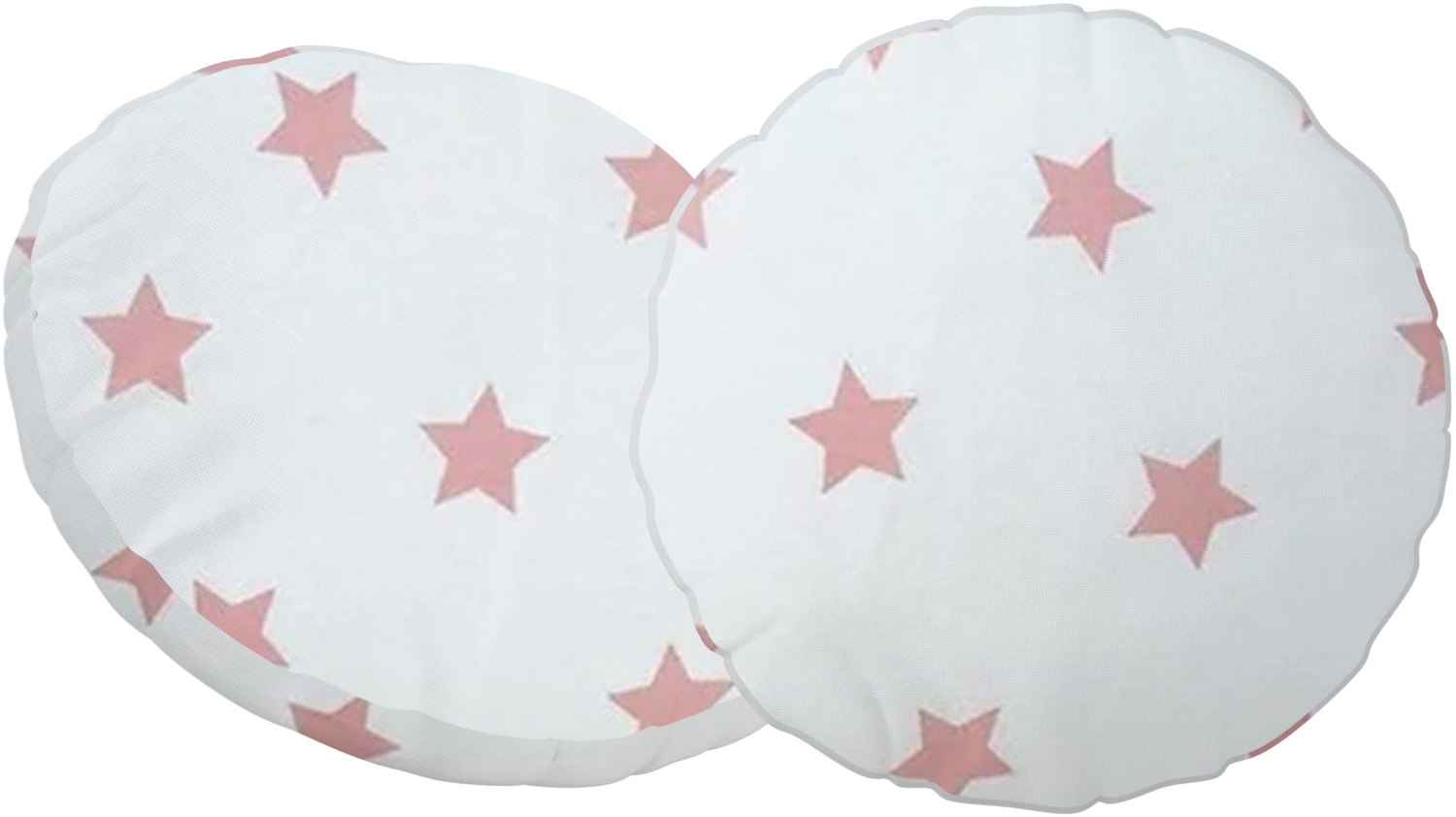 Rundkissen-Set mit Motiv 2-teilig Bild 1