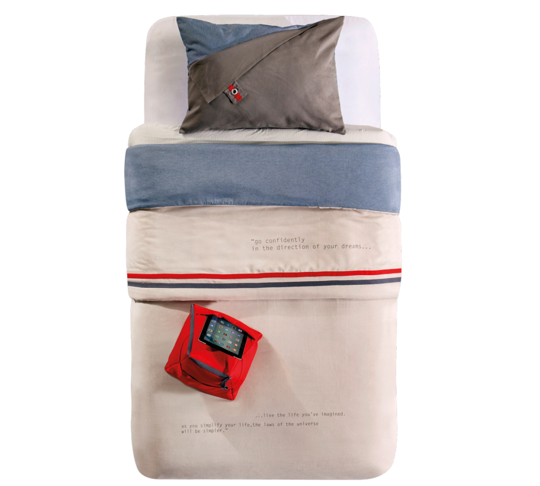 Cilek TRIO Wende-Bettwäsche Bettwäsche mit Kopfkissen Bild 1