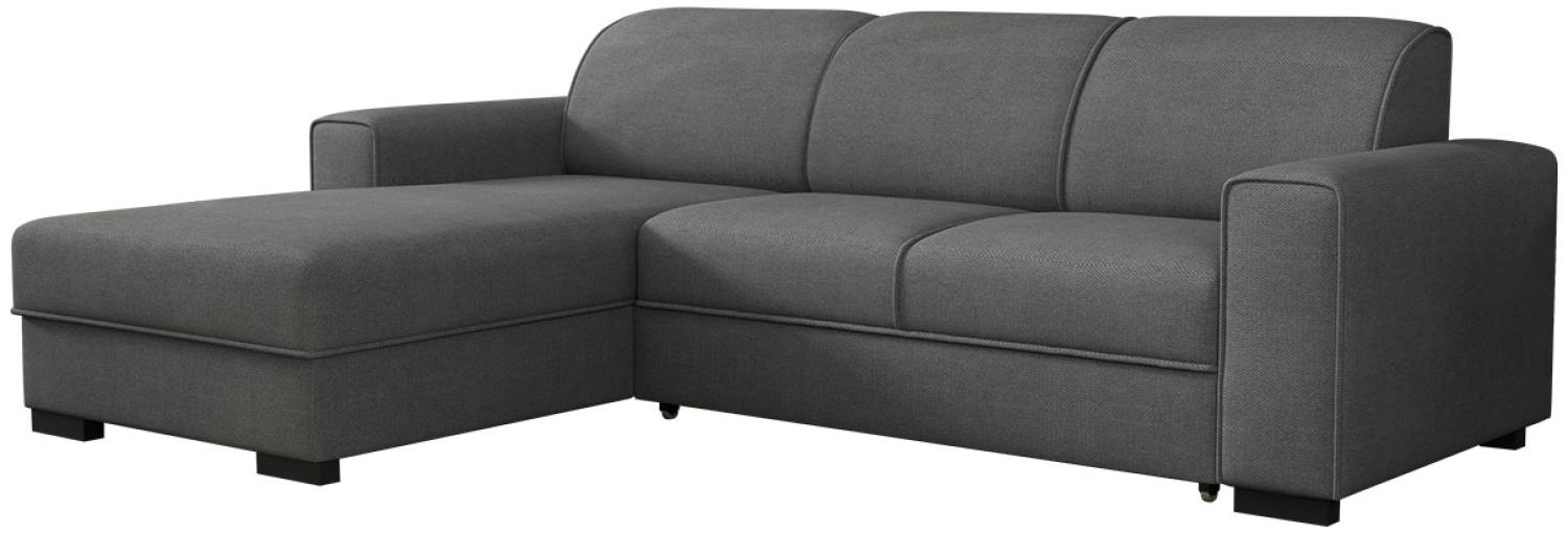 Ecksofa 'Luminne' grau Links Bild 1