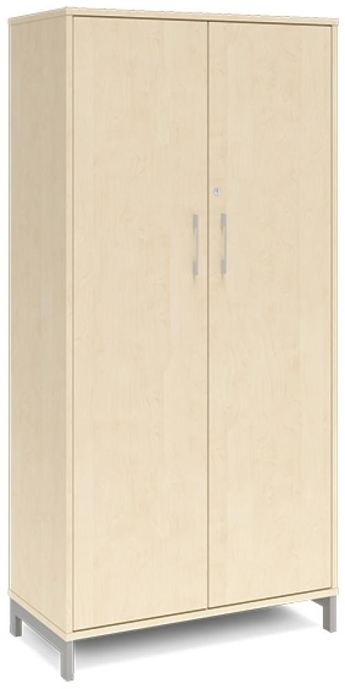 Büroschrank DNA 800x1660 mm Birke/Weiß 4A4 Bild 1