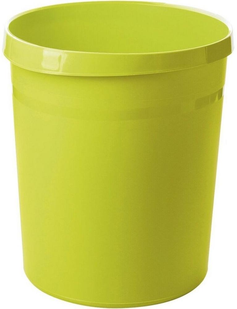 Han 'Grip' Papierkorb Grip, mit umlaufendem Griffrand und 2 Griffmulden, 18 Liter, Lemon Bild 1