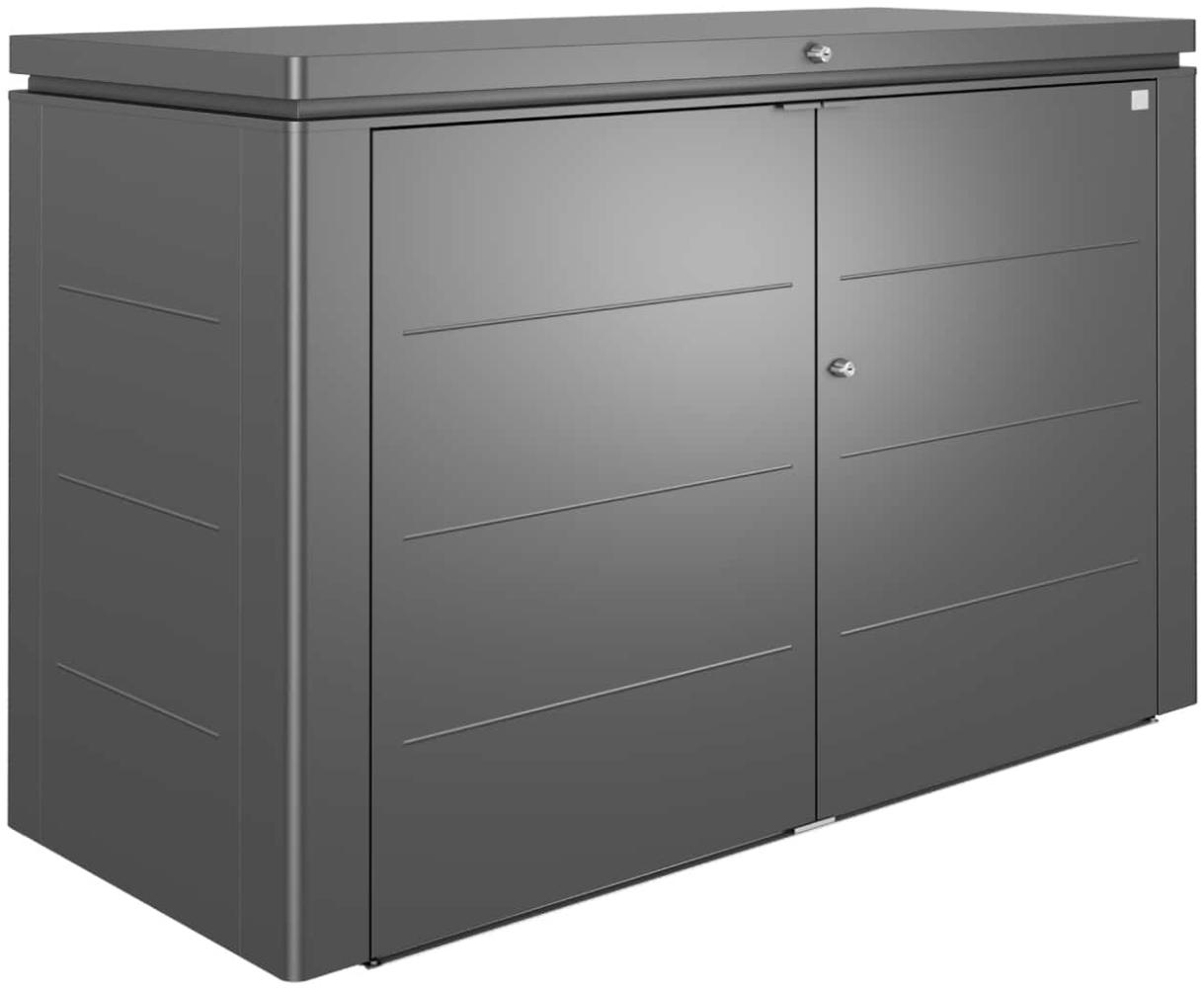 Biohort – HighBoard 200: 200 x 84 x 127 (b x t x h) cm dunkelgrau-metallic Bild 1