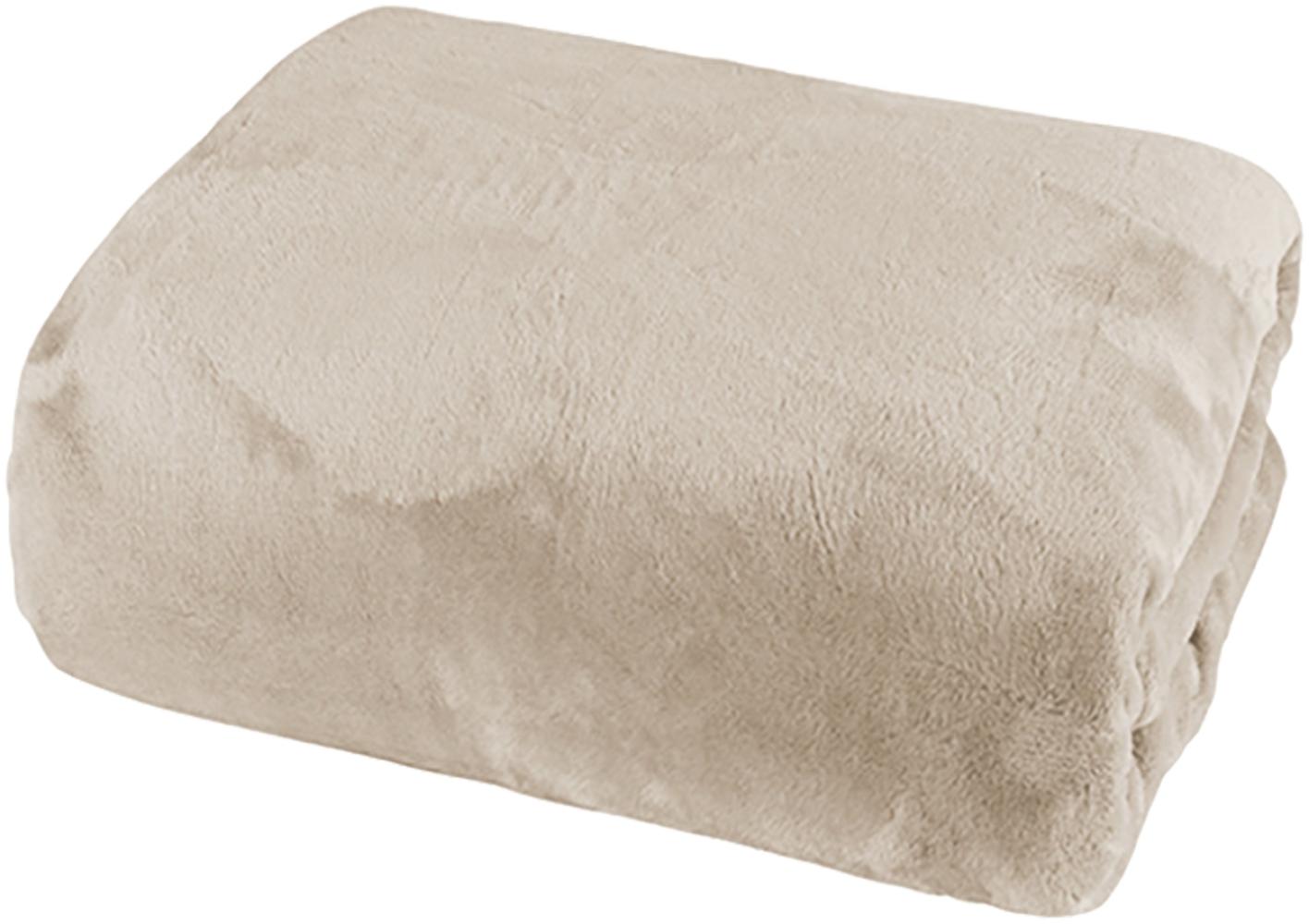 Cashmere Touch Spannbetttuch Betttuch Bettlaken 150x200cm Taupe Bild 1