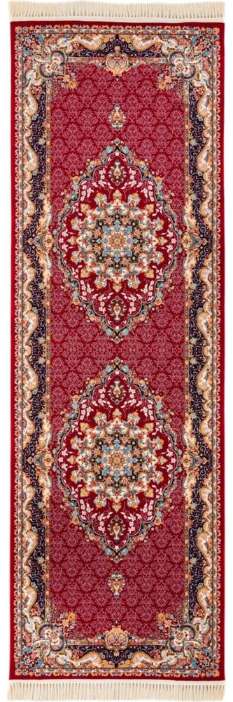 Morgenland Orientteppich - Aayan - läufer - 200 x 100 - Rot Bild 1