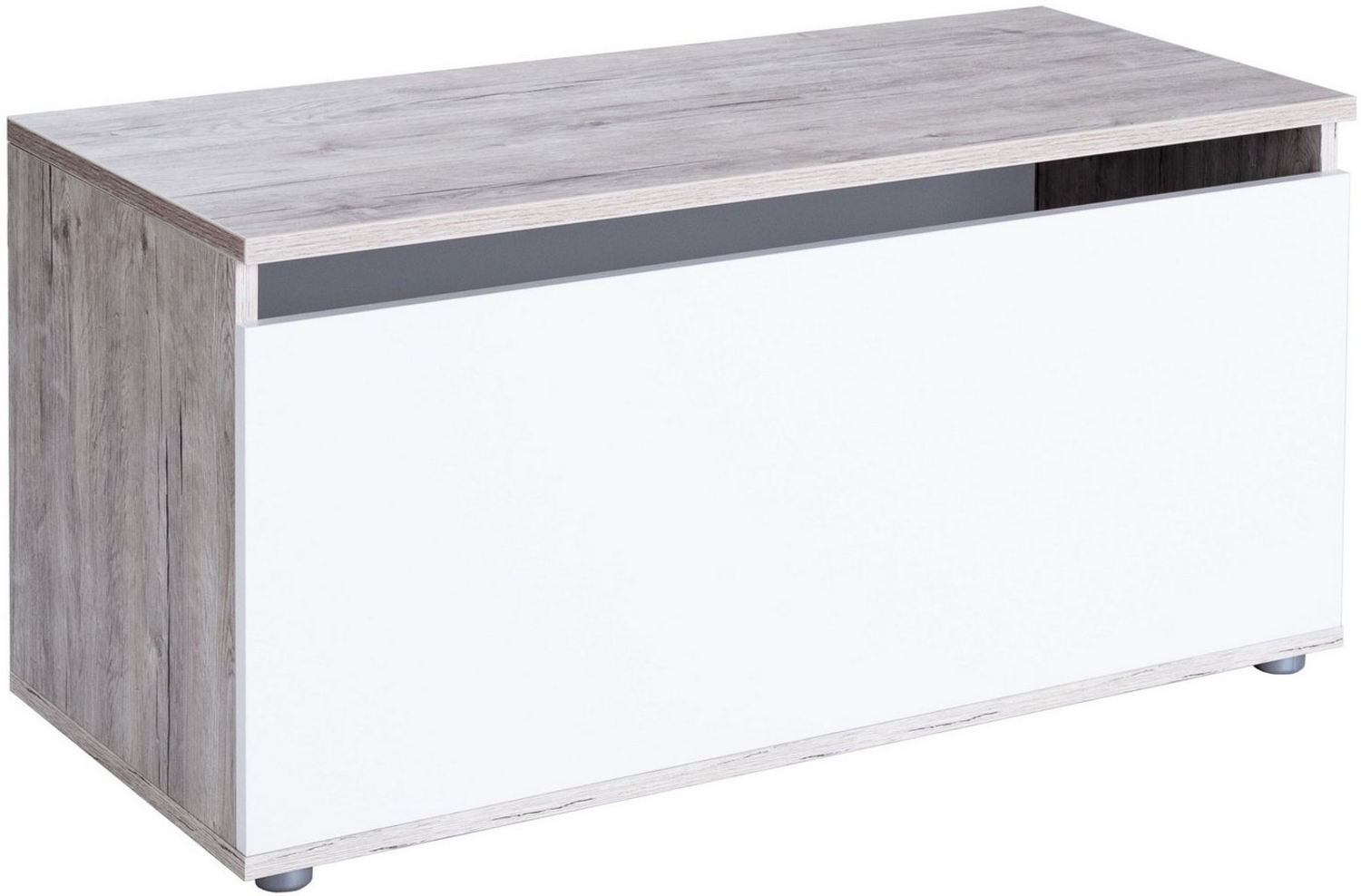 Home affaire Truhe Spielzeugkiste Rieke (1 St), 2 Gasdruckfedern zum Öffnen und Schließen, 1 großes Ablagefach Bild 1