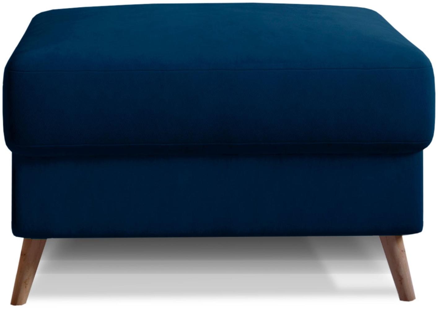 Asgard Pouf, Fußhocker, Blau Bild 1