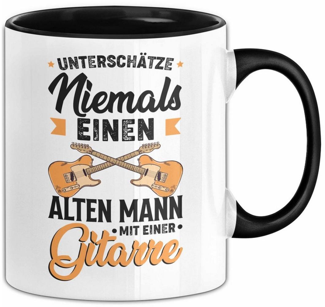 Trendation Tasse Gitarrenspieler Geschenk Tasse Gitarre Unterschätze Niemals Einen Alte Bild 1