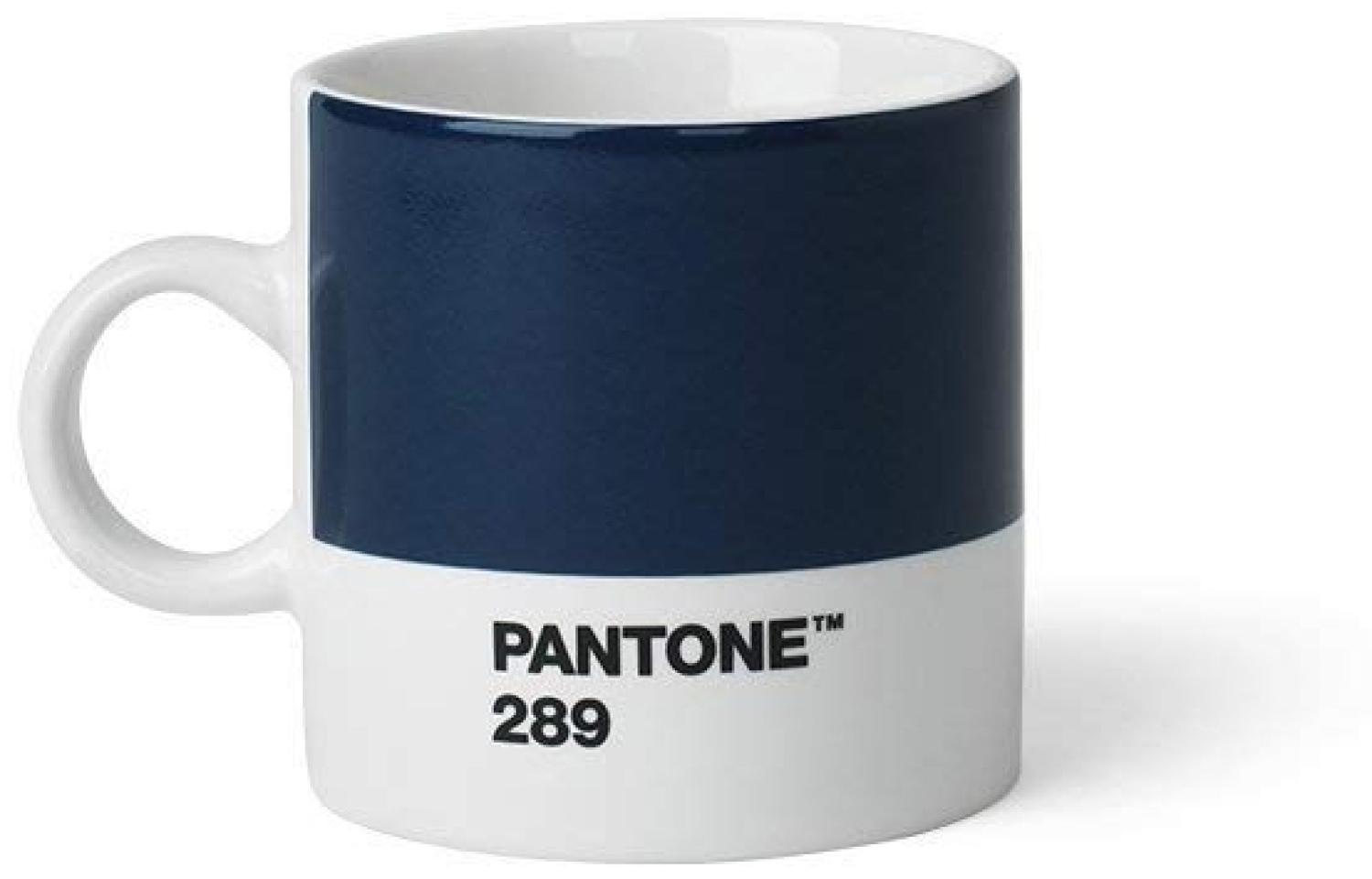 Pantone Espressotasse, Porzellan, Dark Blue 289, 6. 1 x 6. 1 x 8. 2 cm Bild 1