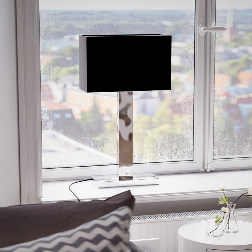 By Rydéns 4002690-6510 Prime Tischleuchte chrom schwarz Bild 1