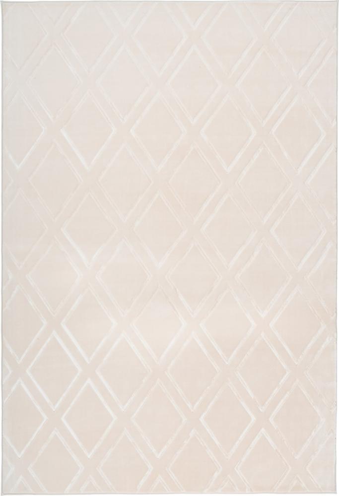 Kurzflorteppich Sebuleni 100 Beige 80x150 cm Bild 1