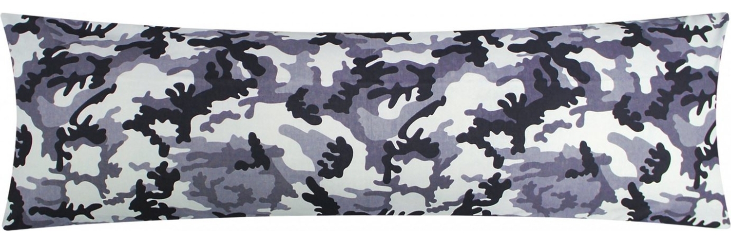 Heubergshop Seitenschläferkissenbezug, (1 Stück), 40x145cm Camouflage Tarnmuster 100% Baumwolle (KY-200-3) Bild 1