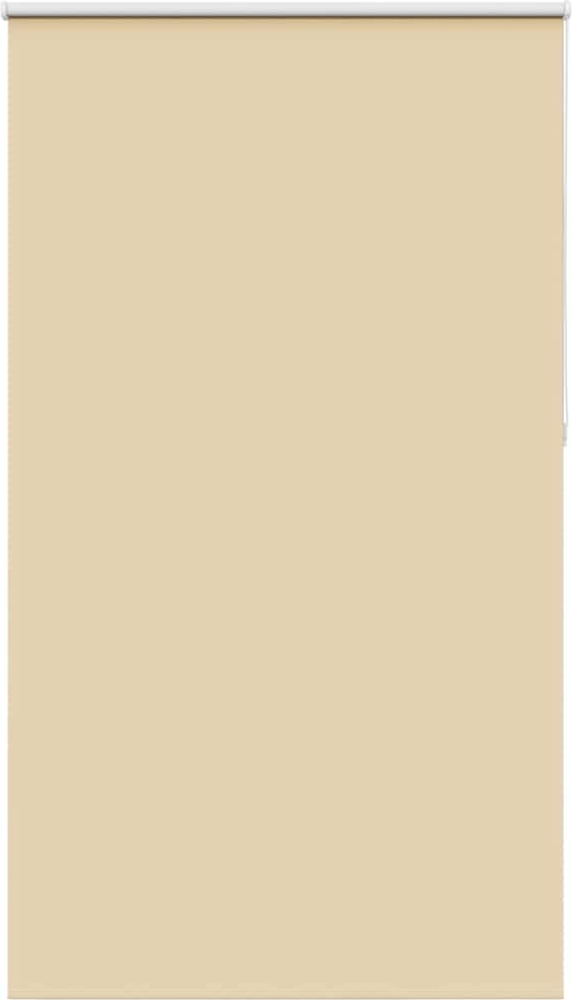 vidaXL Verdunkelungsrollo Beige 125x210 cm Stoffbreite 121,6 cm 4010795 Bild 1