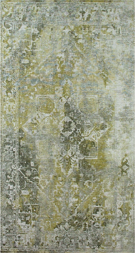 Teppich Lola&Moi Heris Olive 80 x 150 cm Bild 1
