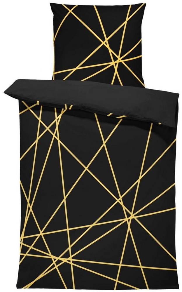 One Home Bettwäsche Stibo, Mikrofaser, 2 teilig, modern, grafisch und geometrisch Bild 1