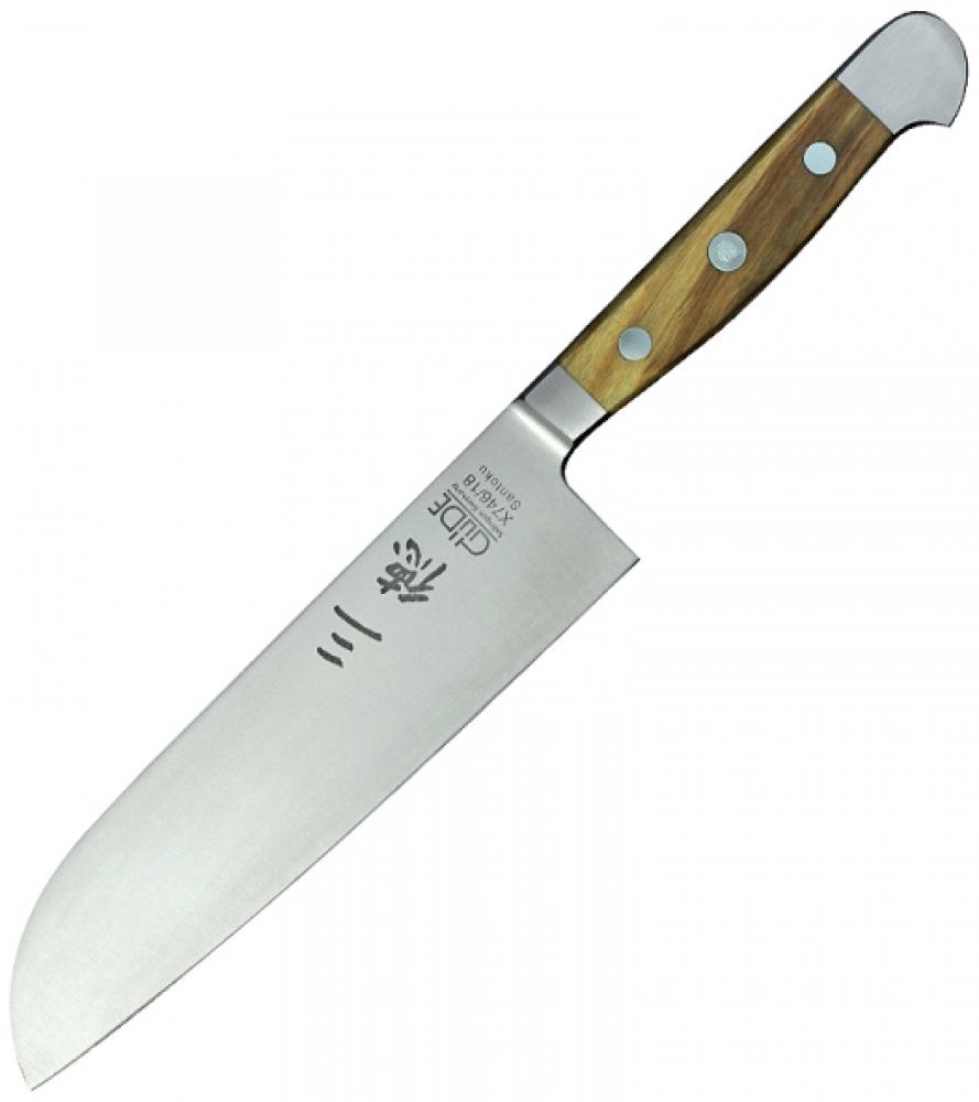 Santoku groß X746/18 von GÜDE, Serie Alpha Olive, 18 cm Klinge Bild 1