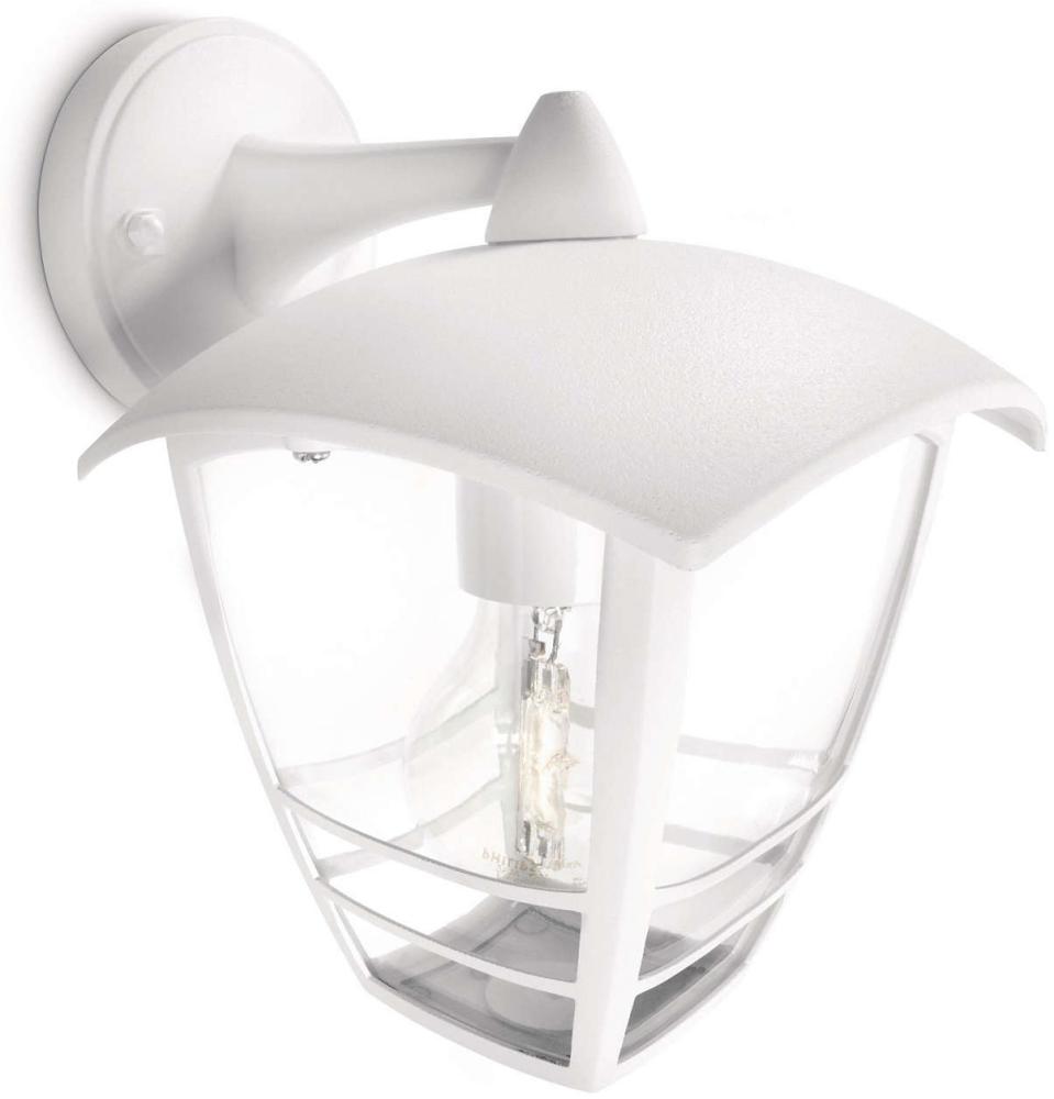 Philips Creek wall lantern white 1x60W 230V Bild 1