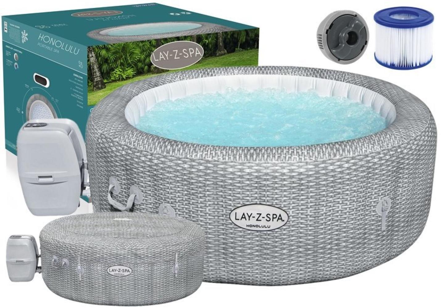 Bestway 'LAY-Z-SPA Honolulu AirJet' Whirpool Pool, 196 x 71 cm Bild 1