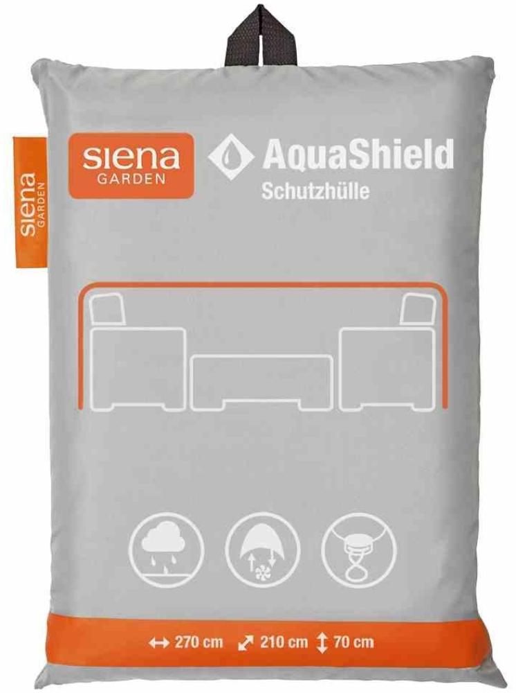 AquaShield Loungehülle 270x210xH70 cm hellgrau, 100% Polyester Bild 1