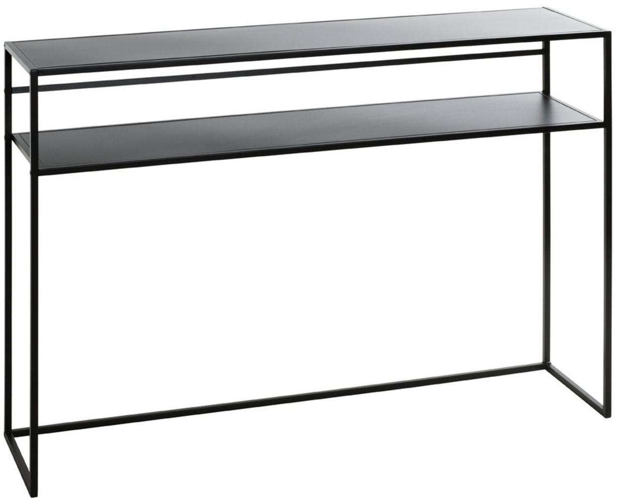 Konsole >25506< in schwarz, Metall - 112x81x28cm (BxHxT) Bild 1
