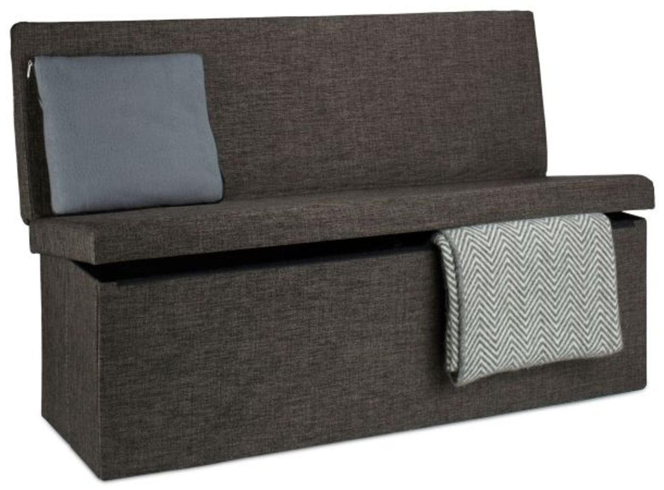 Faltbarer Sitzhocker mit Lehne XL Bild 1