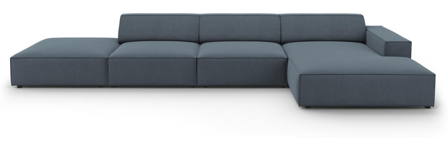 Micadoni 5-Sitzer Ecksofa Jodie Blue Bild 1