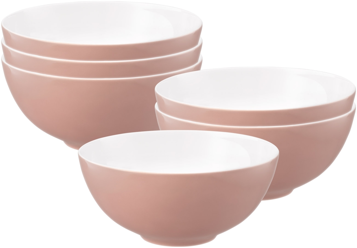 Seltmann Weiden Life Fashion Schüssel ø 21 cm 6er Set - Posh Rose Bild 1