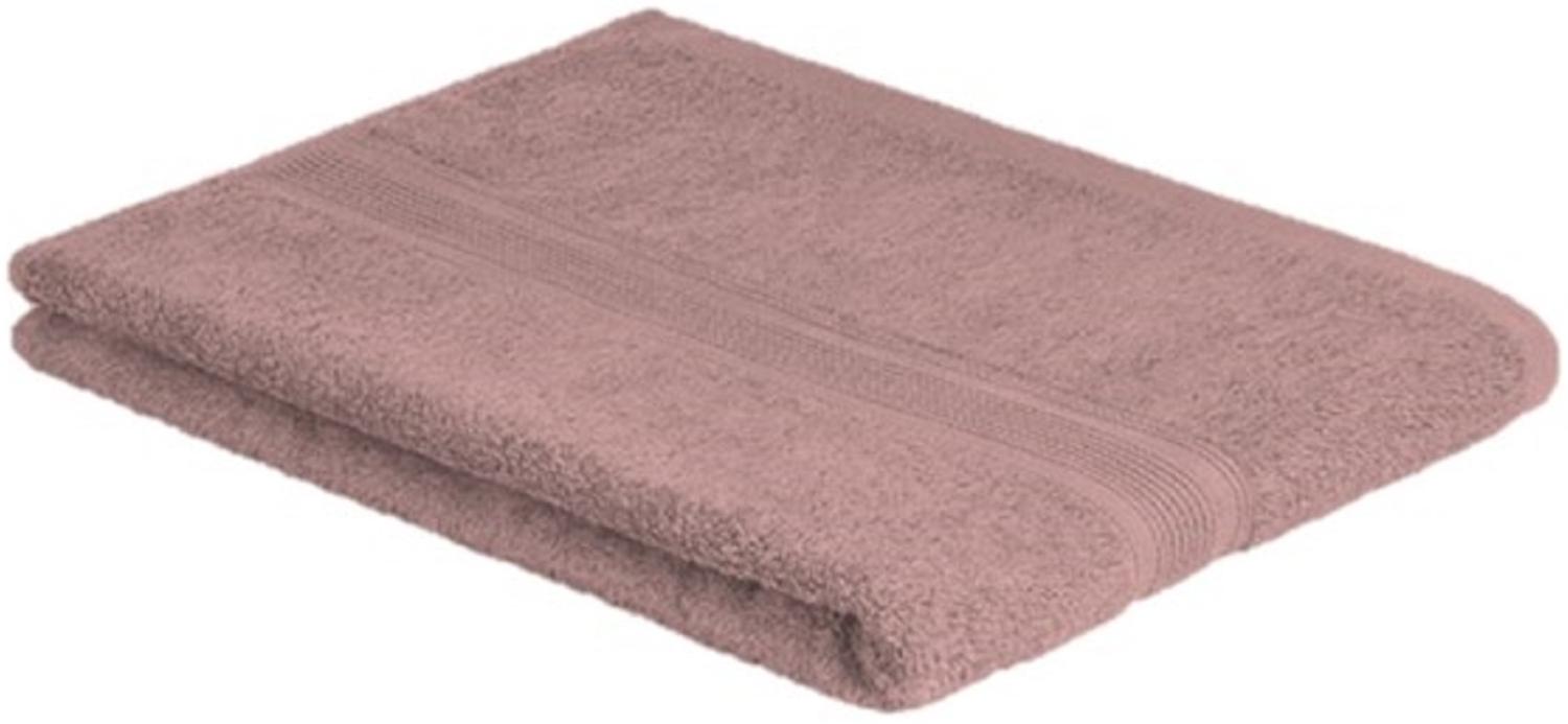 Badetuch Frottier 500 g/m² 80 x 200 cm Rosa Bild 1