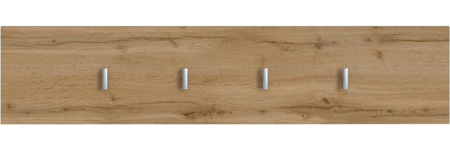 Haken-Paneel Halver / Hola, Holzwerkstoff, Holzfarben, 90 x 20 x 2 cm Bild 1