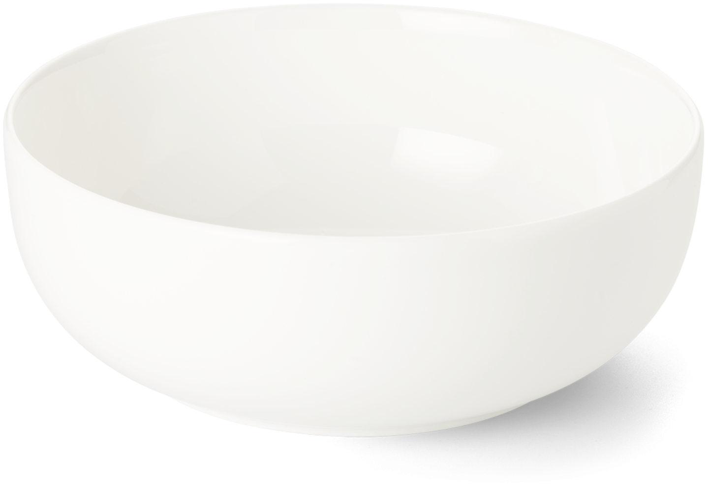 Bol 13 cm 0,50 l Fine Bone China Basic Weiss Dibbern Dessertschale - Mikrowelle geeignet, Spülmaschinenfest Bild 1