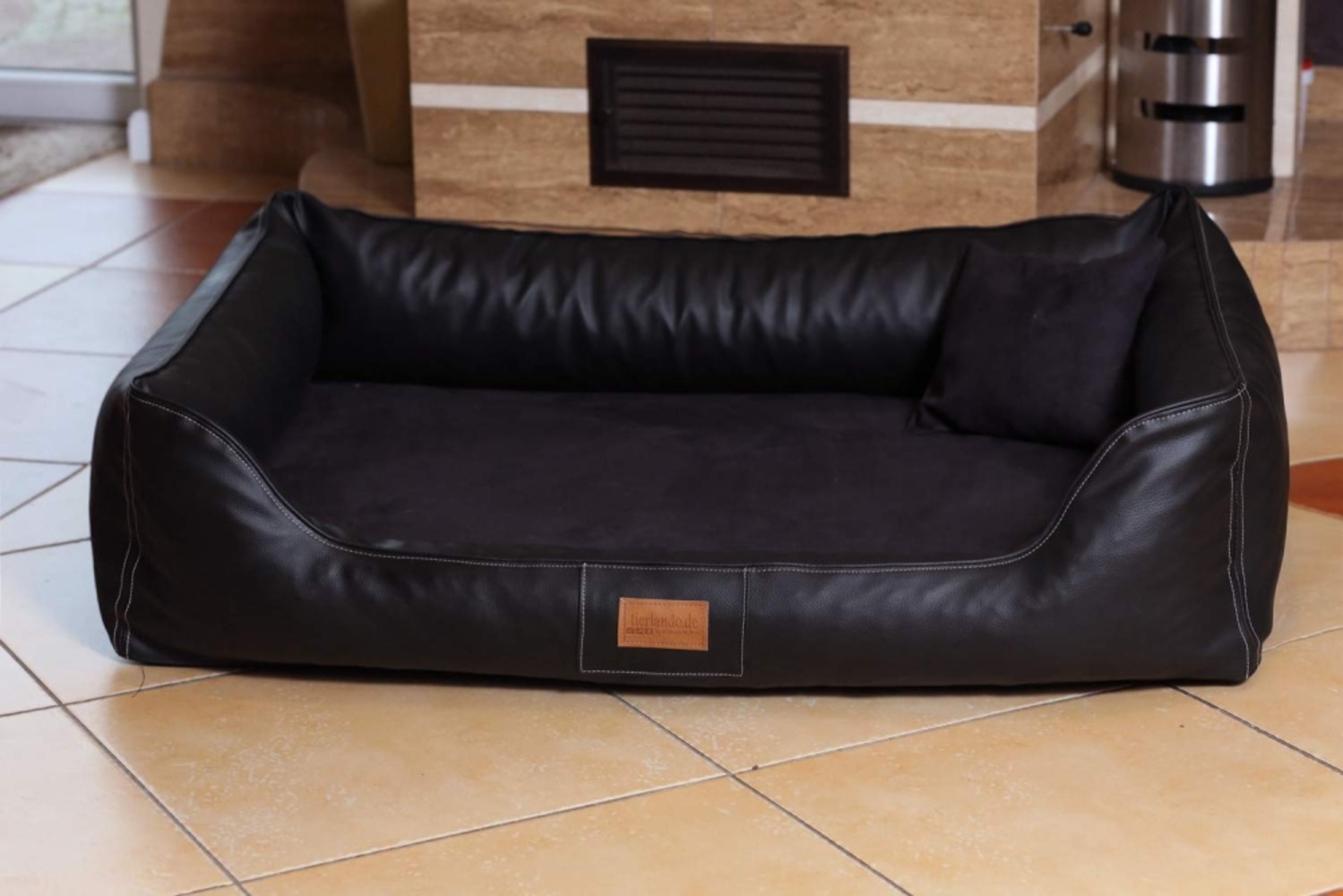 MADDOX VIP | Orthopädisches Hundebett - 03 Schwarz, 100x75cm Bild 1
