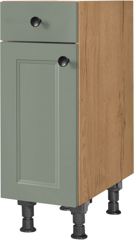 nobilia® Unterschrank "Cascada", Ausrichtung wählbar, vormontiert, in den Breiten 30, 45 und 60 cm Breite, mit höhenverstellbaren Sockelfüßen, vormontiert Bild 1