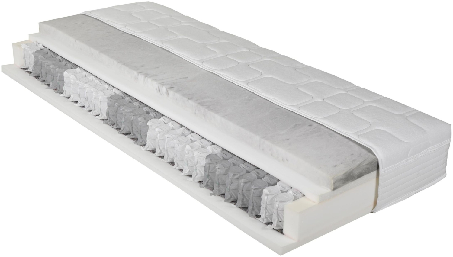 Royal Plus Top: Boxspring-Feeling mit Komfortschaum-Topper 160x200 H2 Bild 1