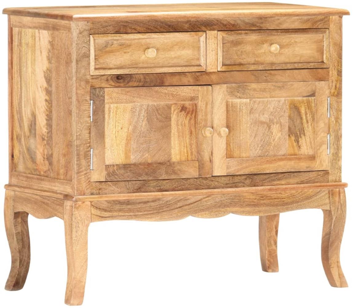 Sideboard 80 x 35 x 70 cm Mango Massivholz Bild 1
