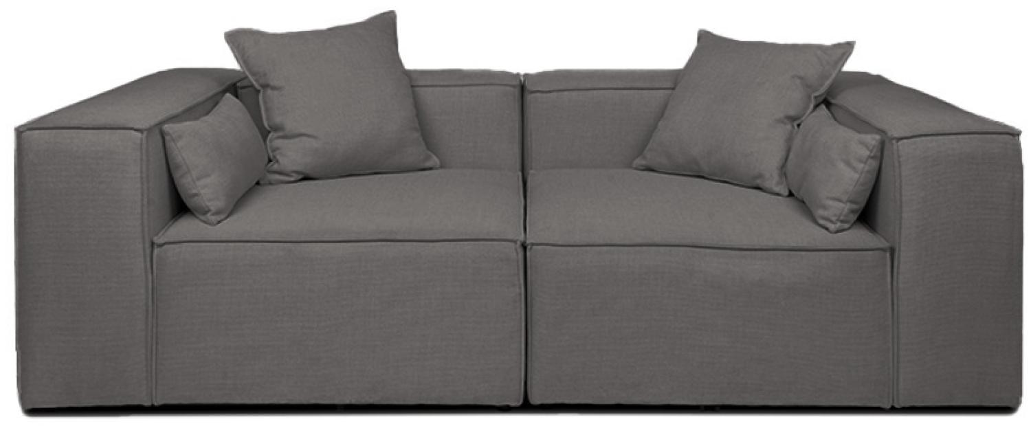 HOME DELUXE Modulares Sofa VERONA - Anthrazit Größenauswahl Bild 1