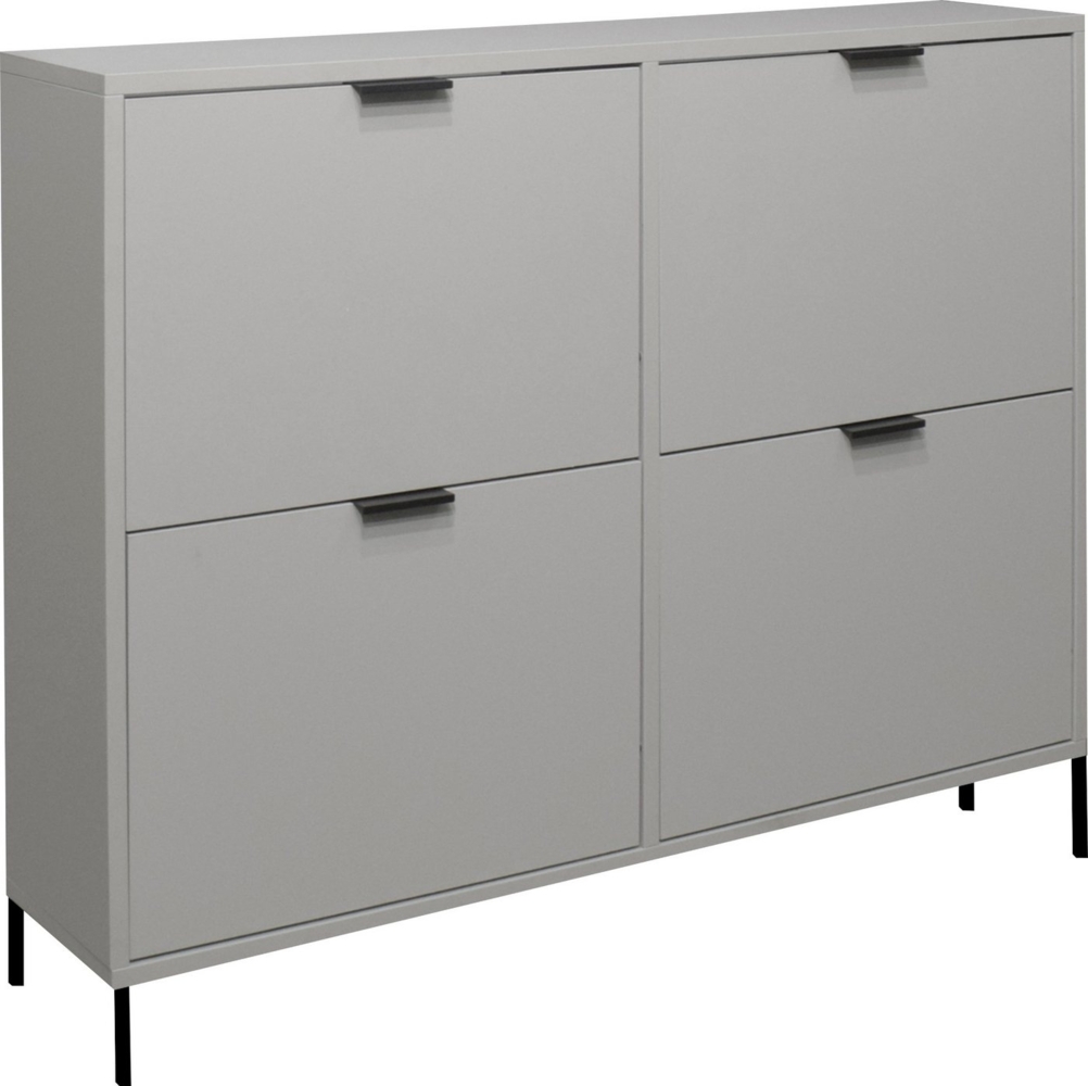 Mäusbacher Schuhschrank Bonnie Breite 120 cm, hängend und stehend mit Quadratgestell Bild 1