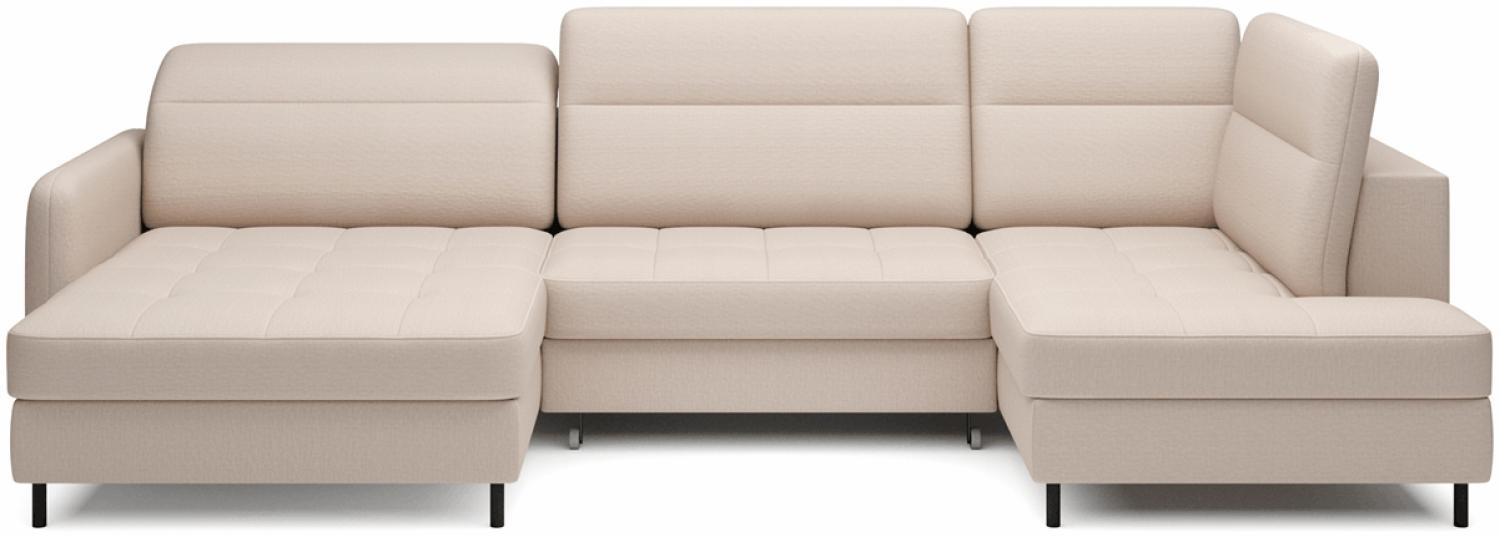 ELTAP 'Berrto' Ecksofa,, Beige, 300x130, Rechts Bild 1