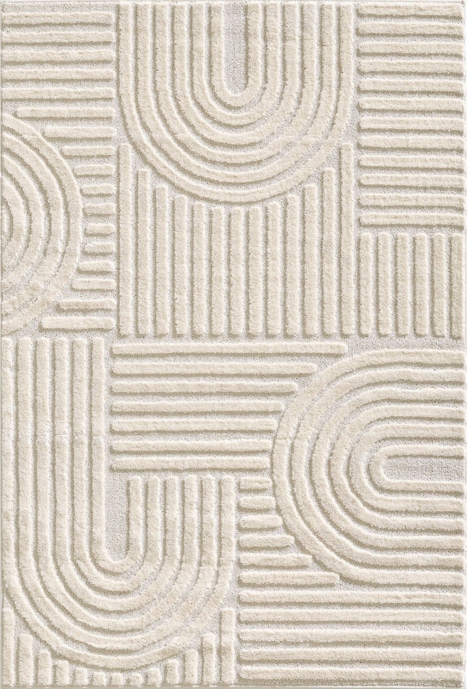 Ayyildiz Teppiche Hochflor-Teppich ART 1121, rechteckig, Höhe: 8 mm, 3D Hoch-Tief-Effekt, weicher Hochflor, pflegeleicht Bild 1