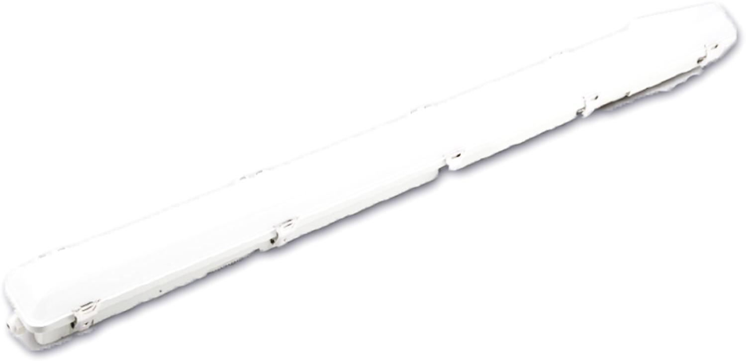 ISOLED LED Wannenleuchte 120cm IP65, Powerswitch 22W-40W, kaltweiß Bild 1