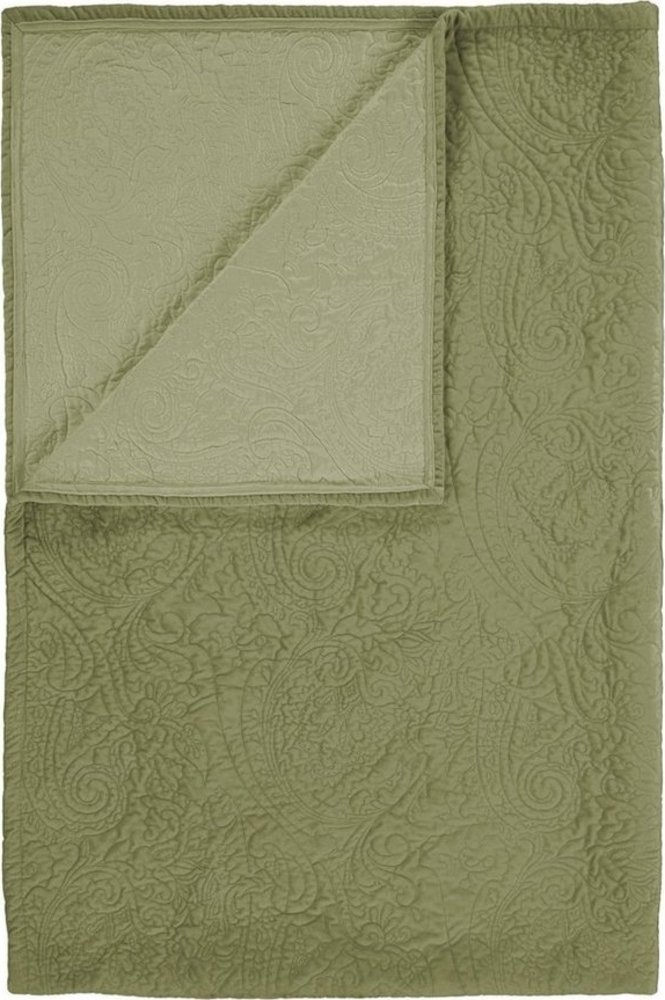 Essenza Tagesdecke Roeby, mit elegant gesticktem Paisley-Muster Bild 1