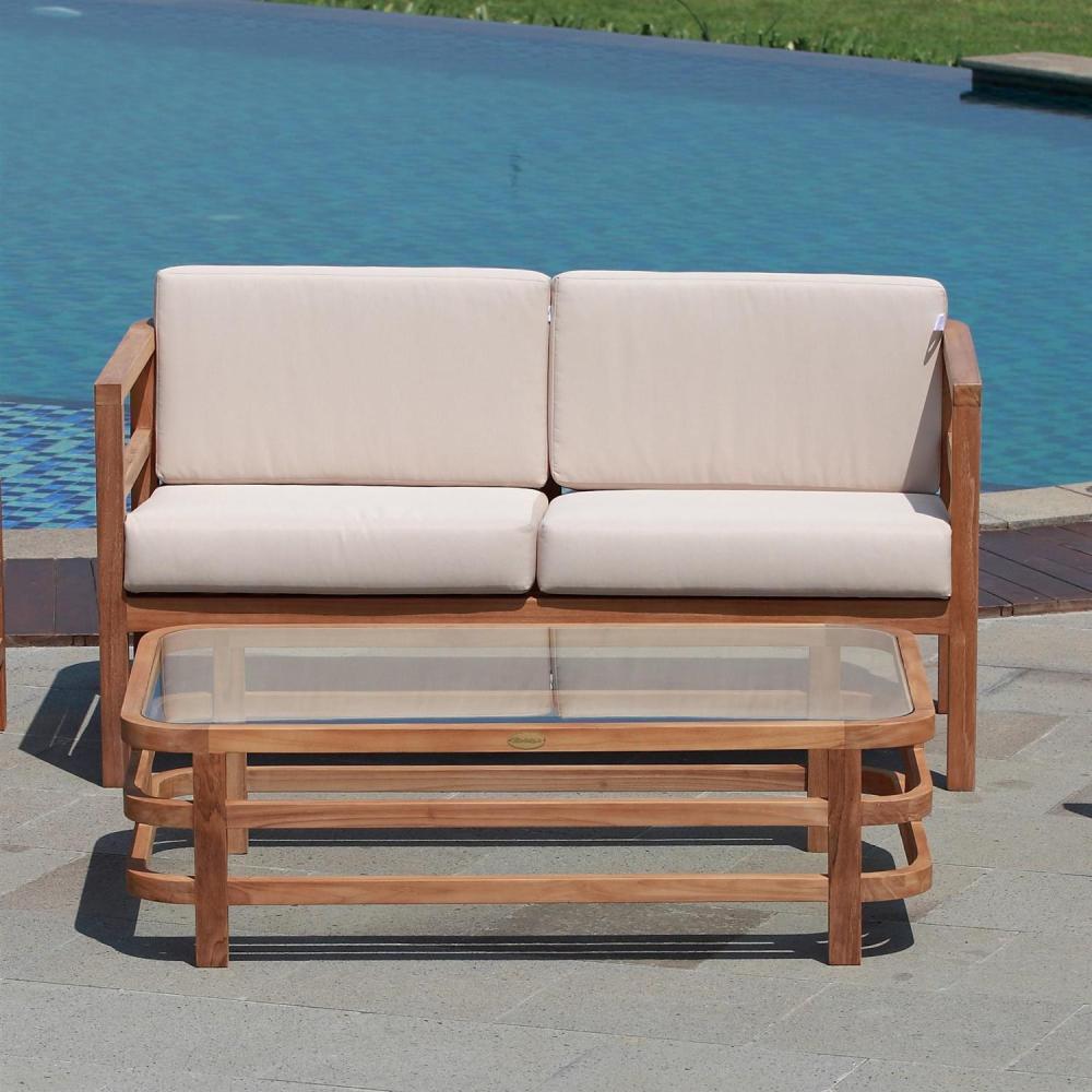 Couchtisch Pusiano Teak Massivholz von Teako Design Bild 1