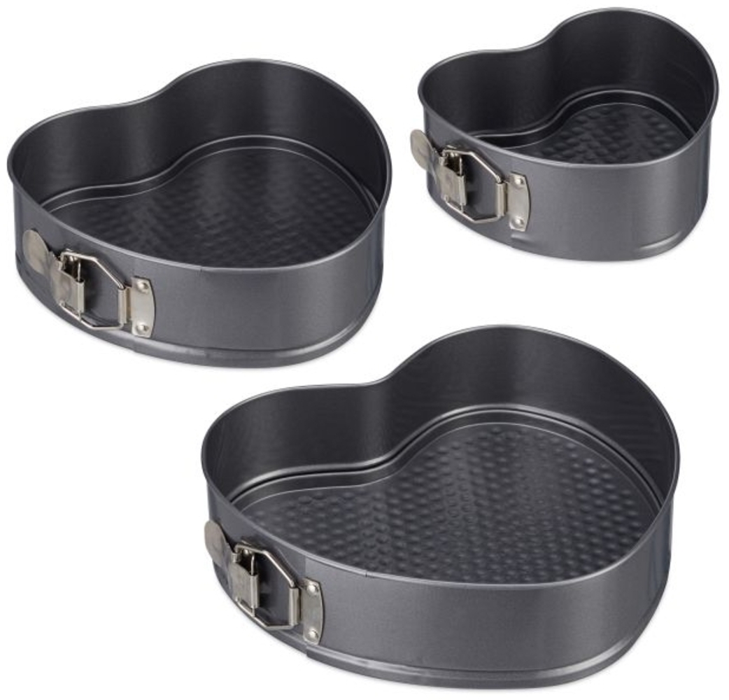 Herzbackform 3er Set Bild 1