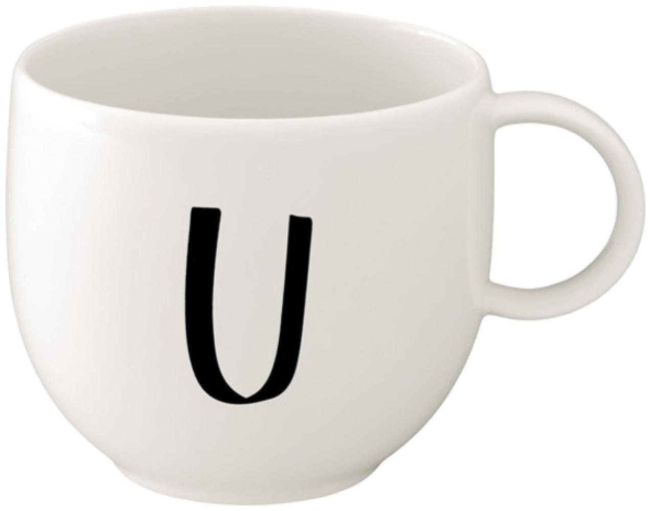 like. by Villeroy & Boch LETTERS Kaffeebecher 'U' 330 ml - A Bild 1